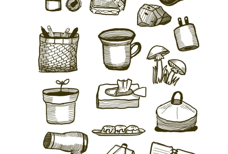 Simplified sketches