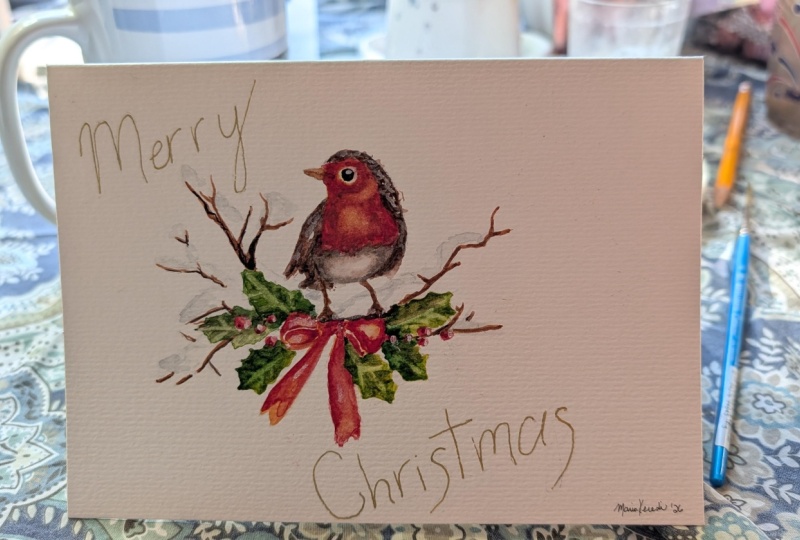 Christmas bird