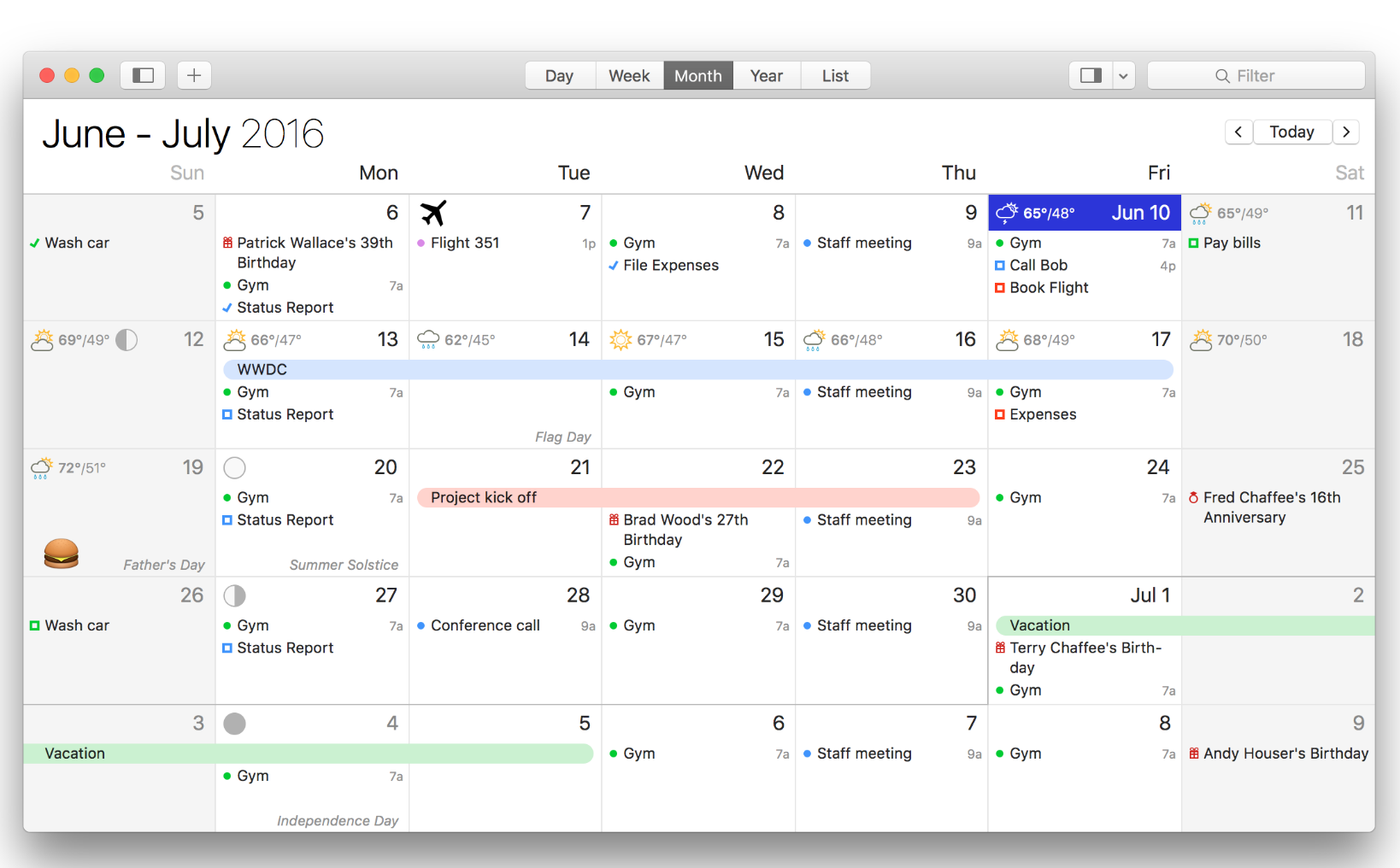 my favorite productivity tool: busycal - student project