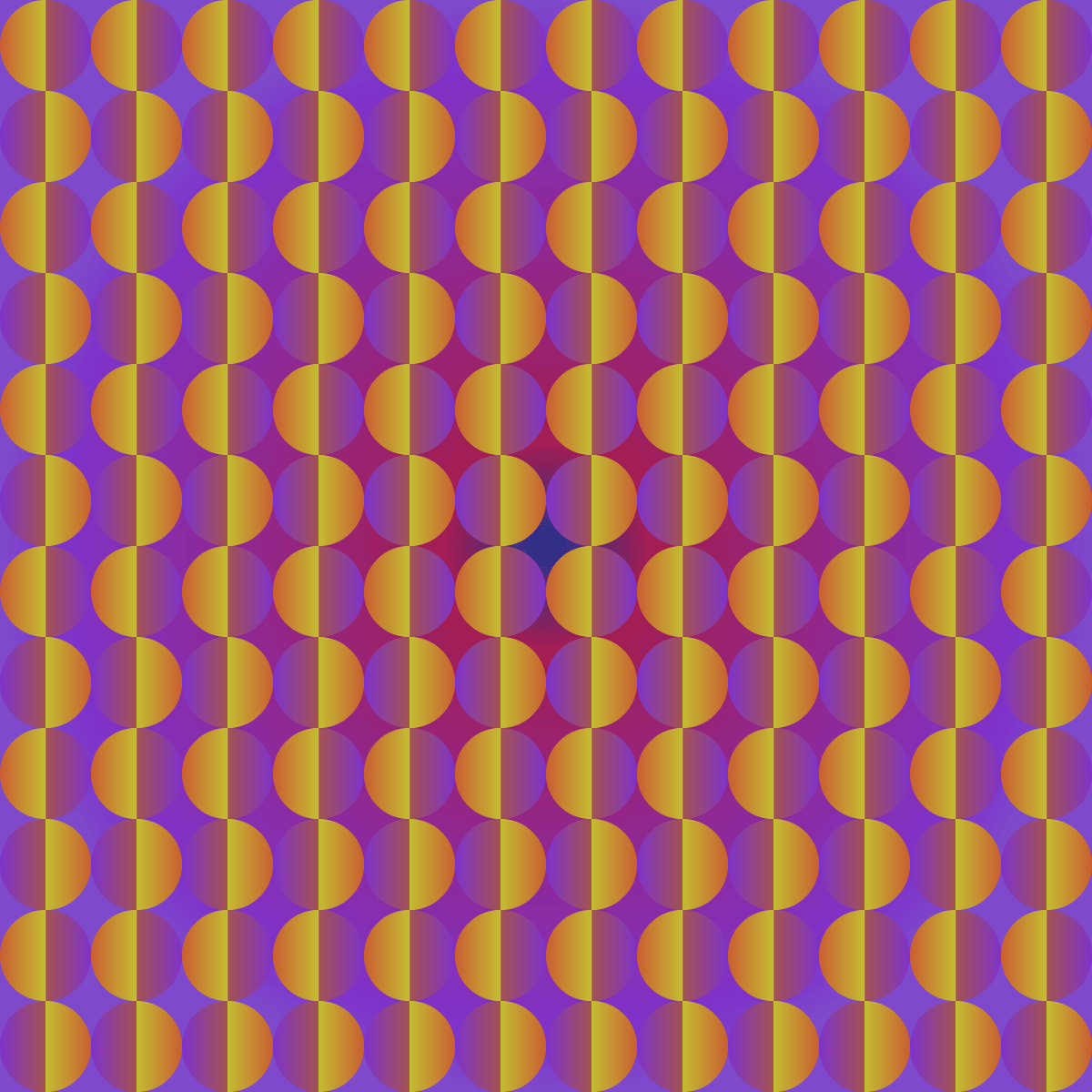 Gradients - Op Art Inspired - student project