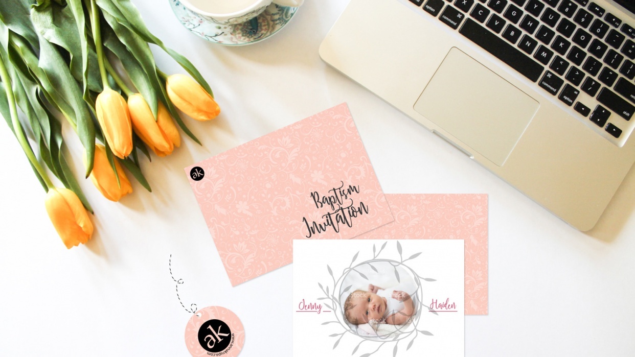 Baptism Invitation - student project