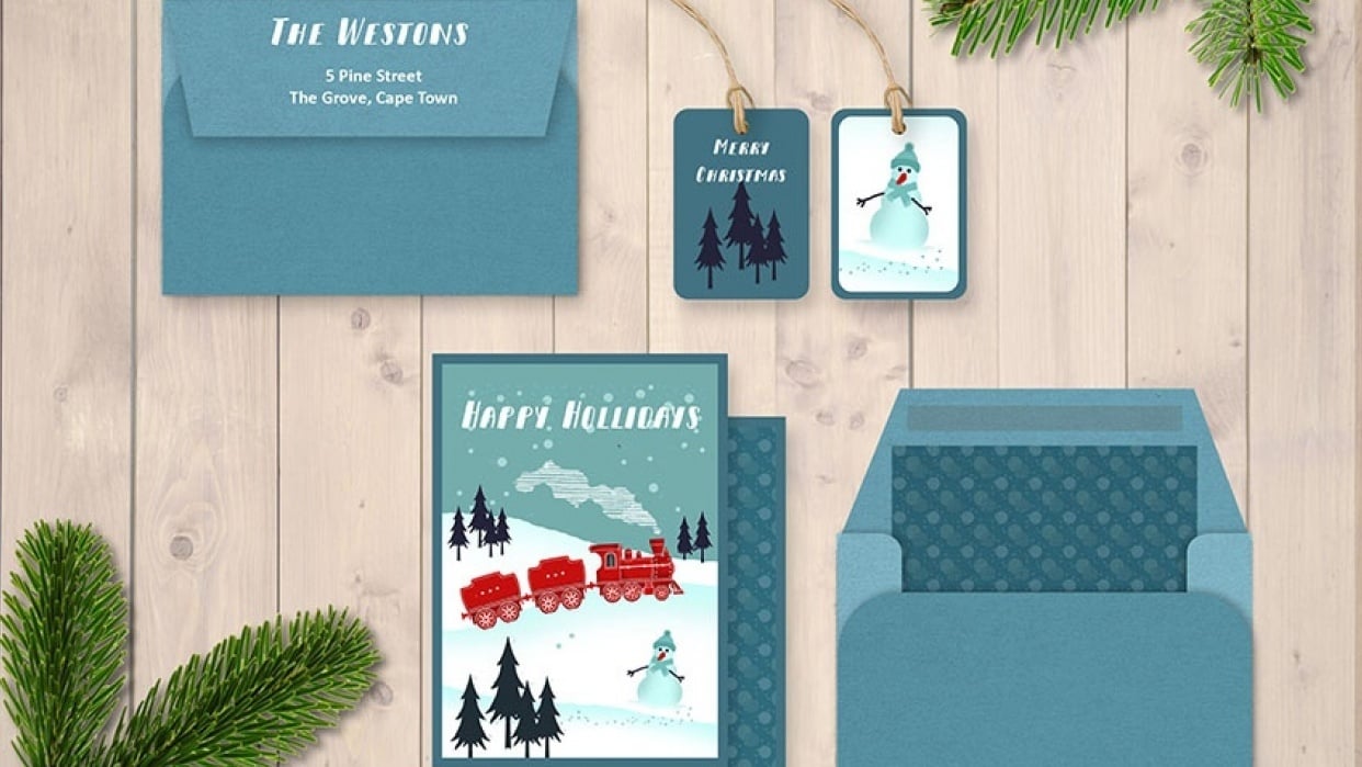 Christmas Spirit Mockup - student project