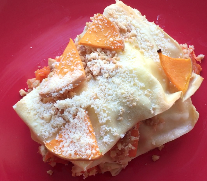 Pumpkin Lasagna - student project