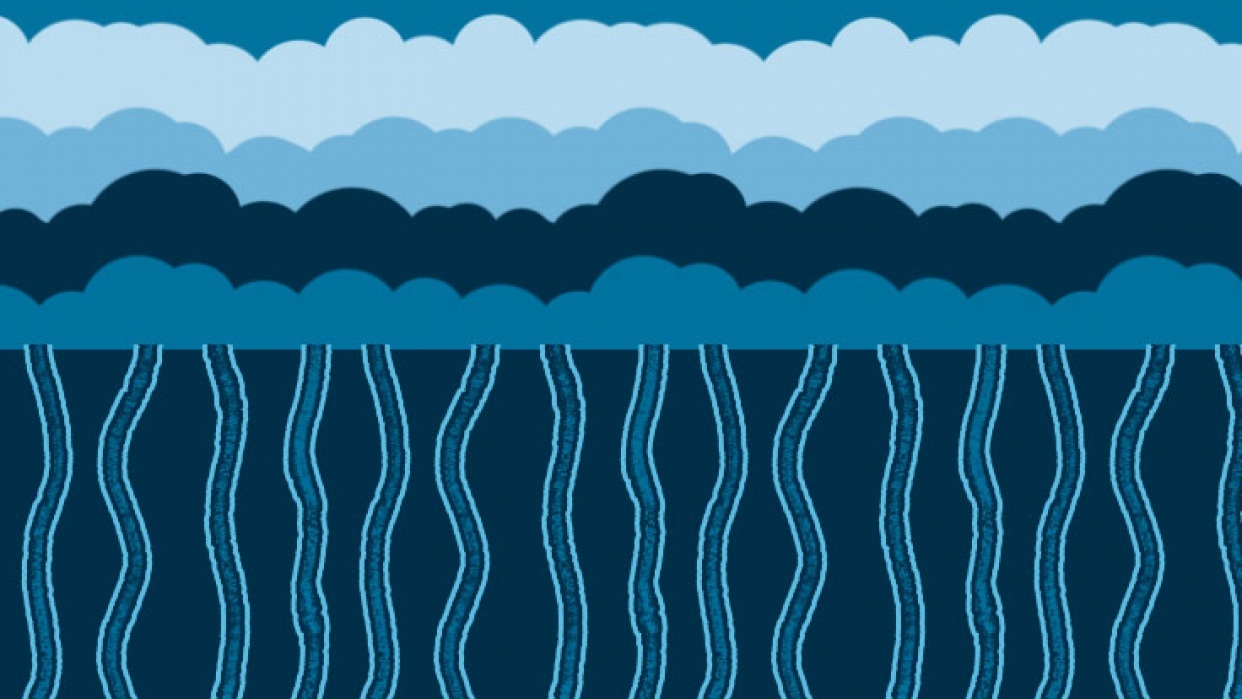 Organic Stripes in Photoshop - student project