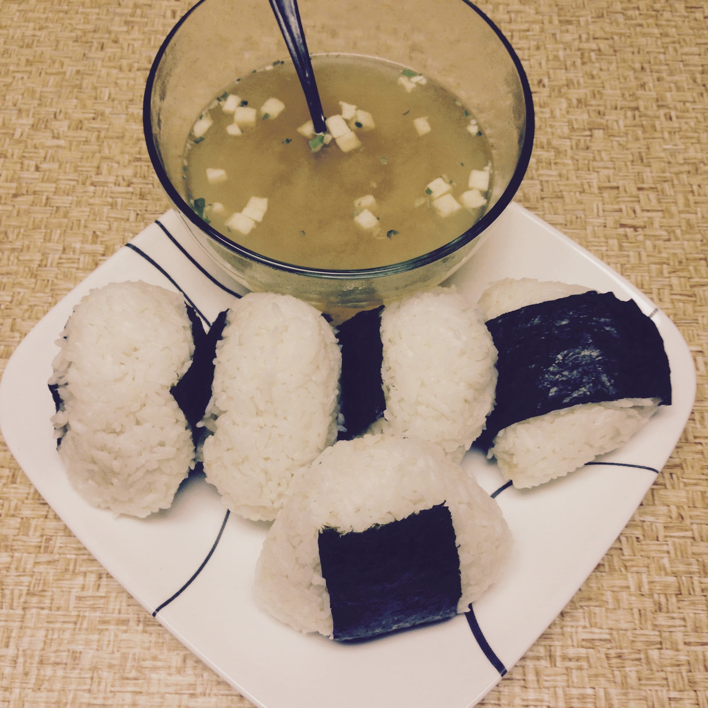 Yummy onigiri! - student project