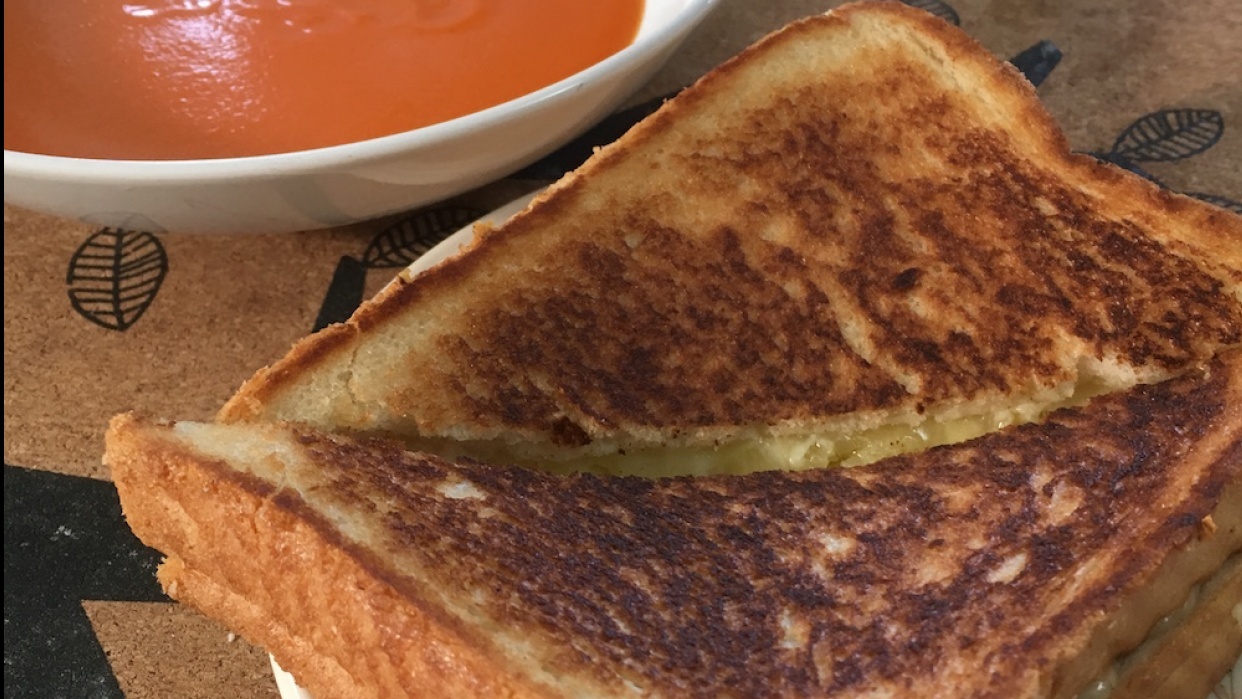 I thought I was already making good grilled cheese... - student project
