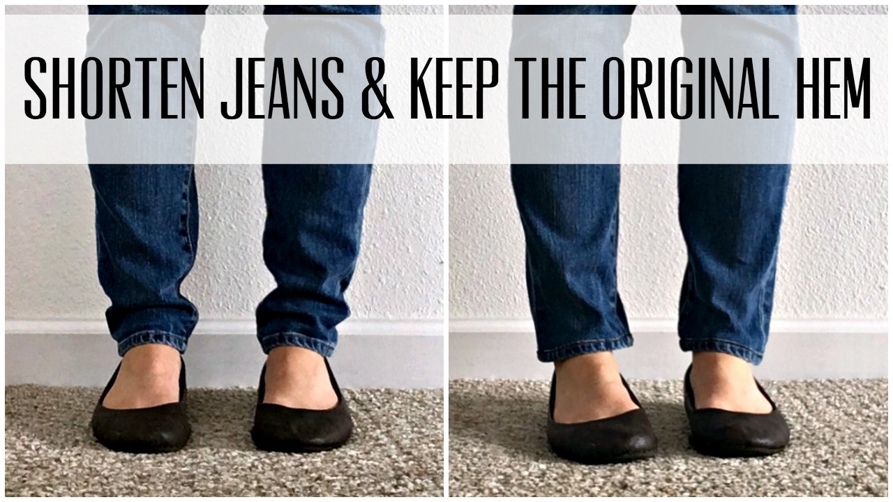 shorten jeans