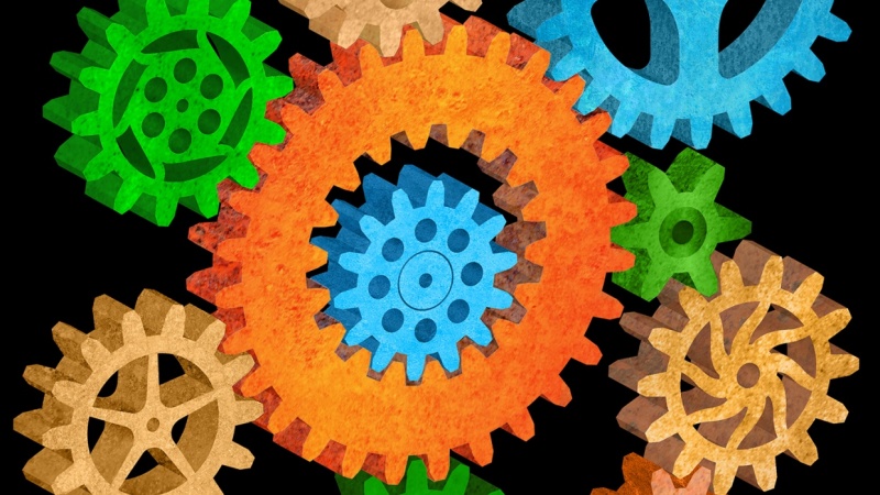 3D Steampunk Gears