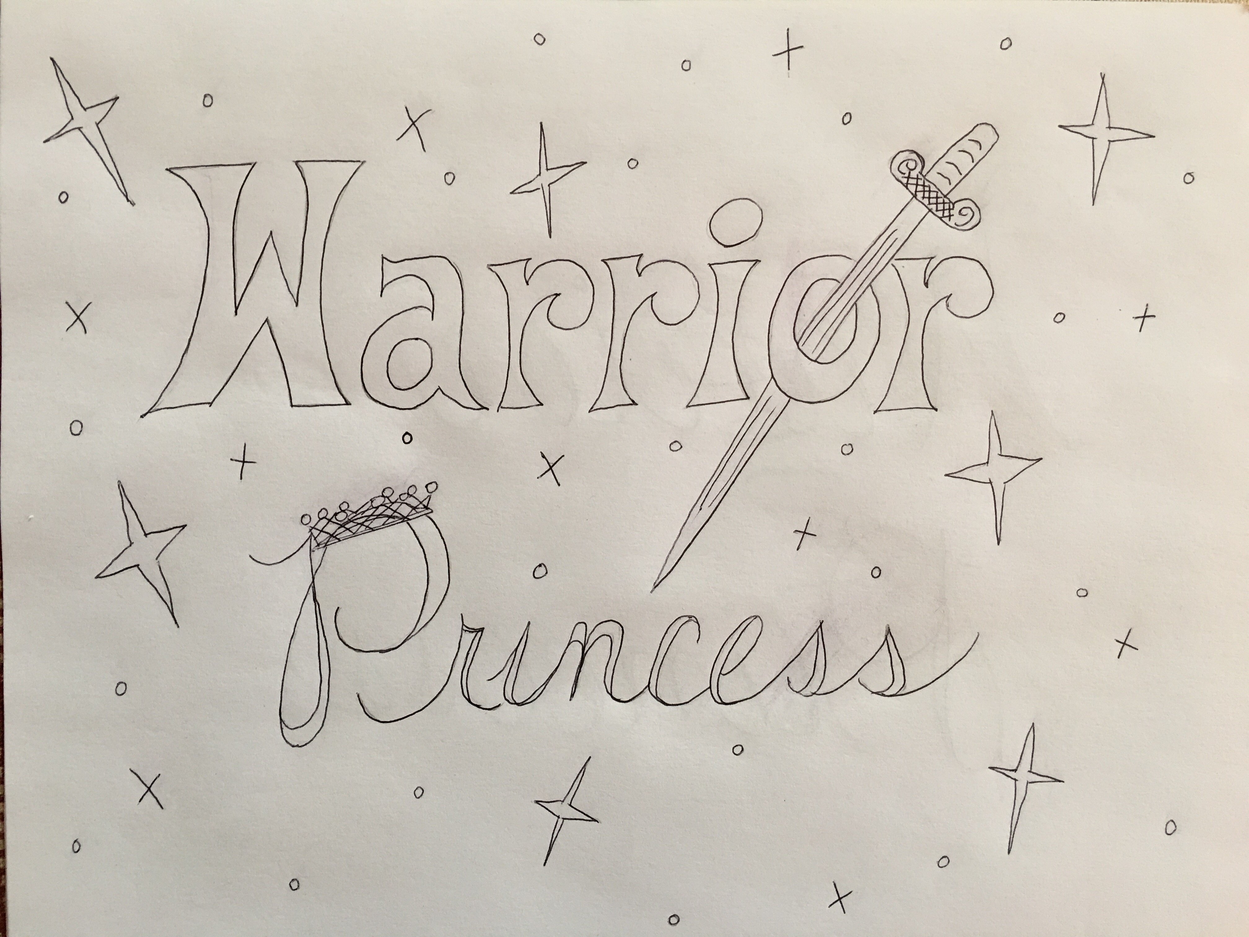 Warrior Princess; Who I Am in Christ - student project