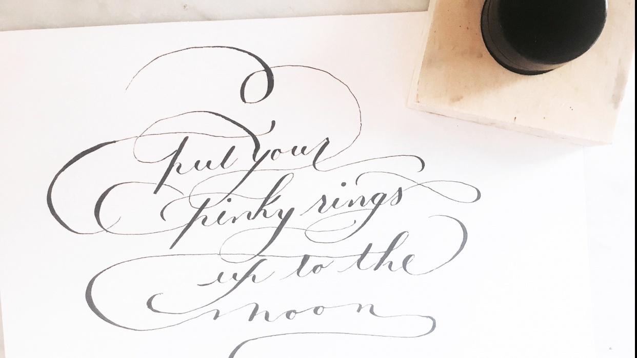 Put Your Pinky Rings Up to the Moon - student project