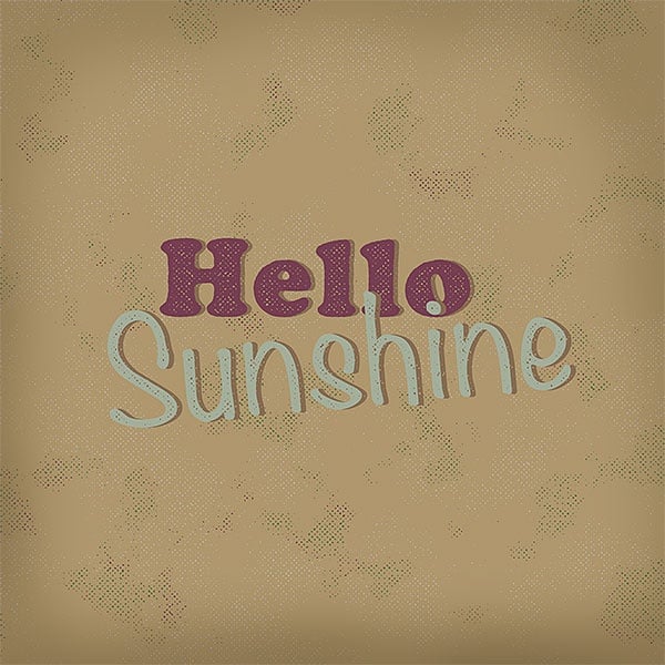 Hello Sunshine - student project
