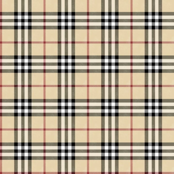 Burberry plaid - student project