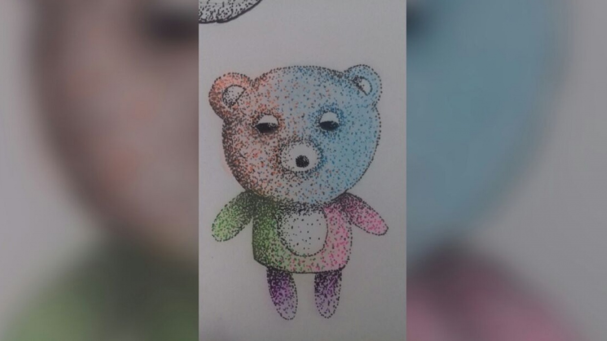 Colored Bear  - student project