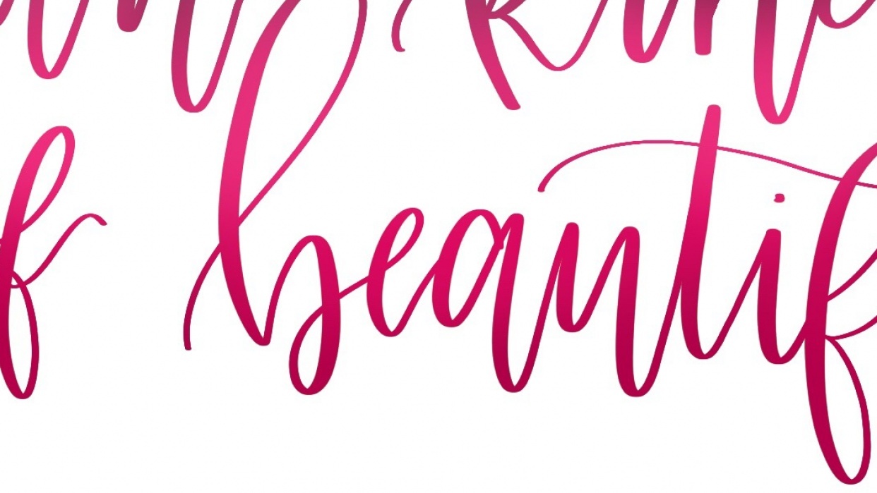 Be your own kind of beautiful - student project