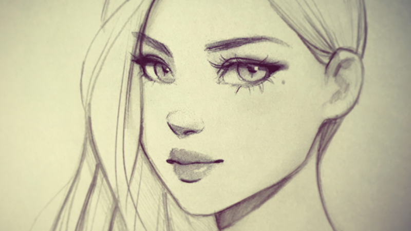 Design A Female Character Sketching Portraits With Pencils Gabrielle Brickey Skillshare