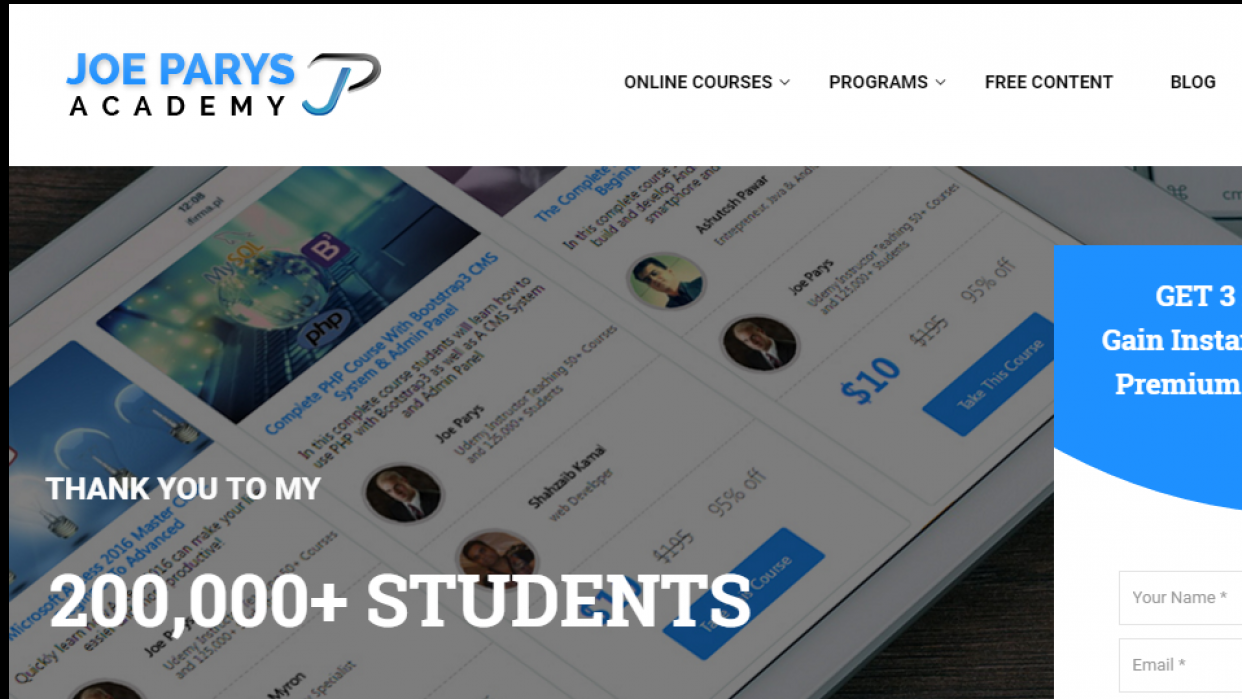 Joe Parys - Skillshare