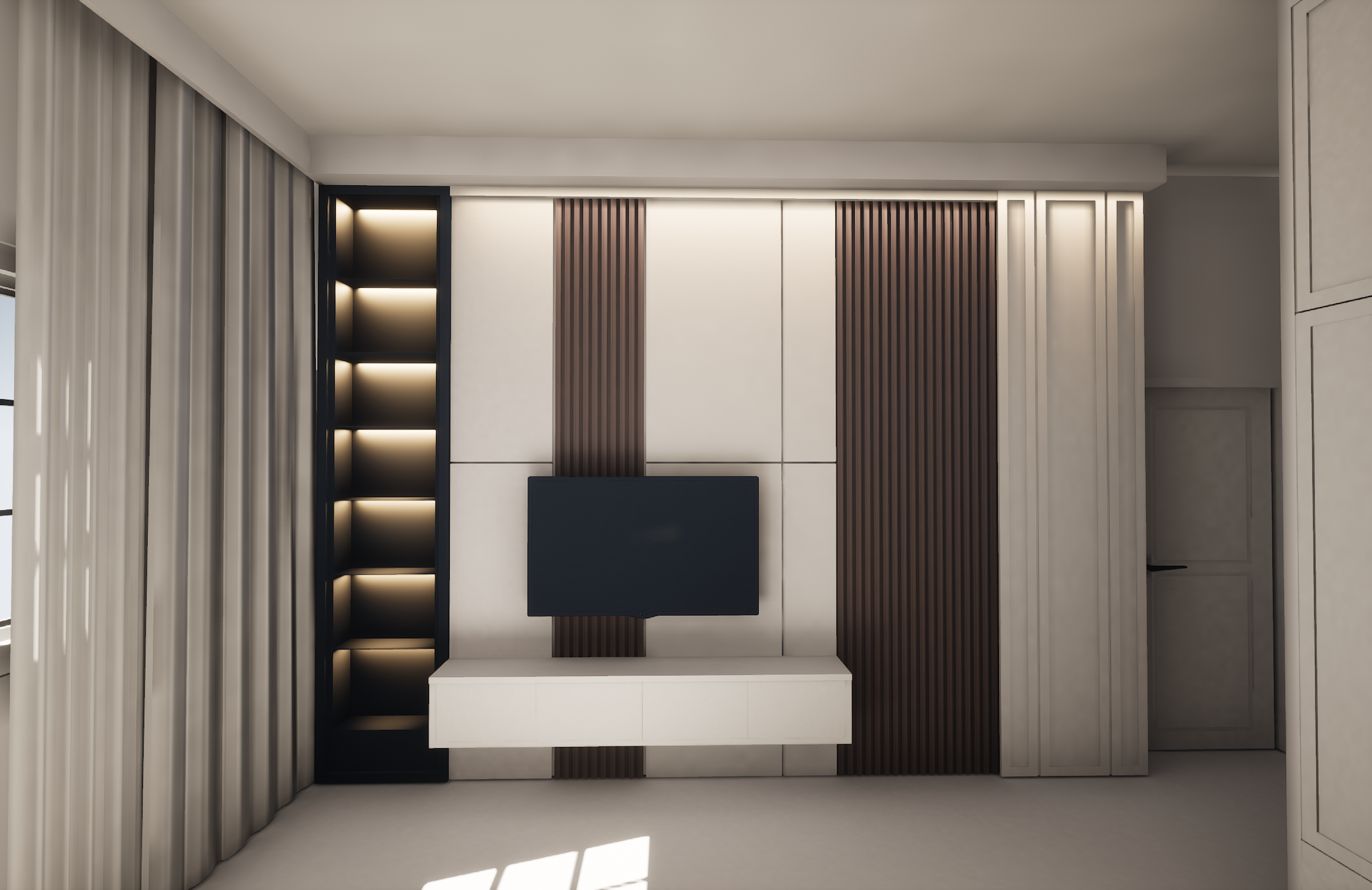 WIP Master Bedroom - student project