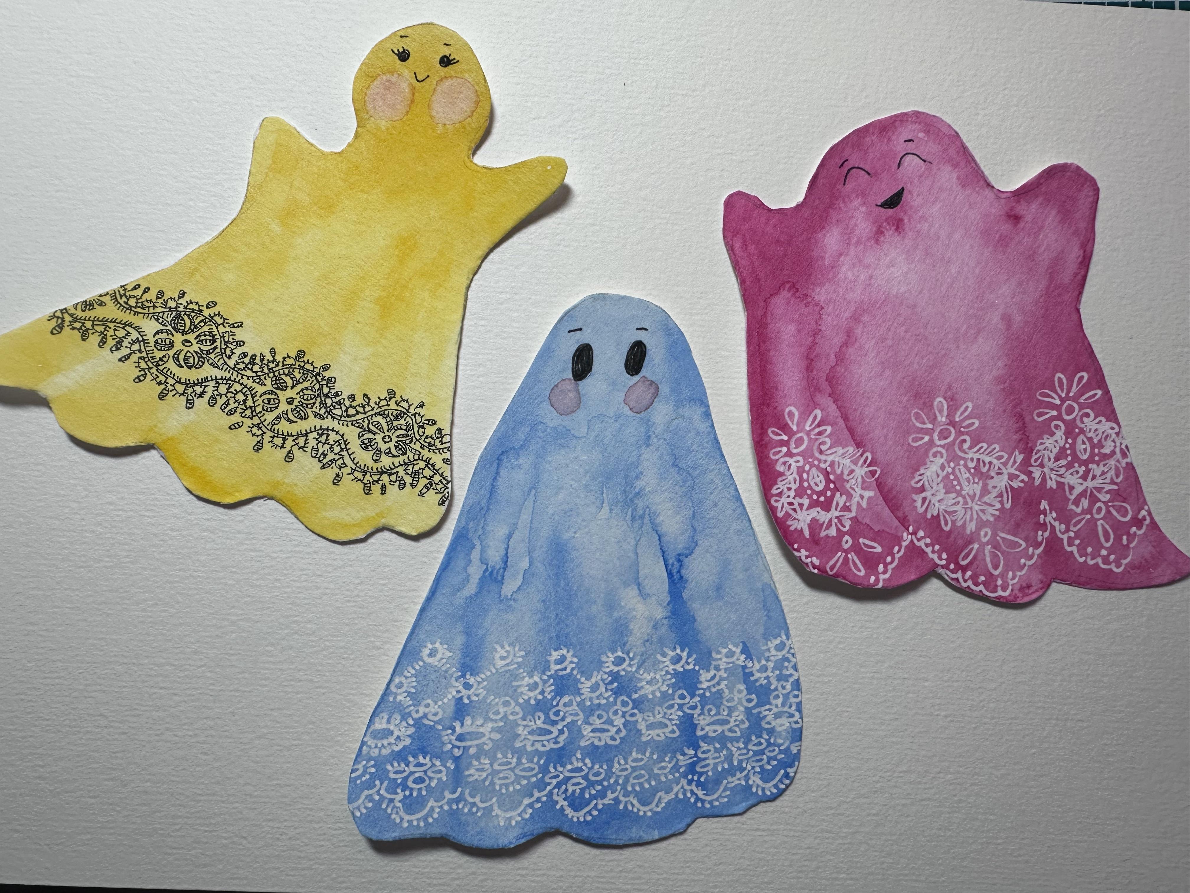 Lacy Ghosts - student project