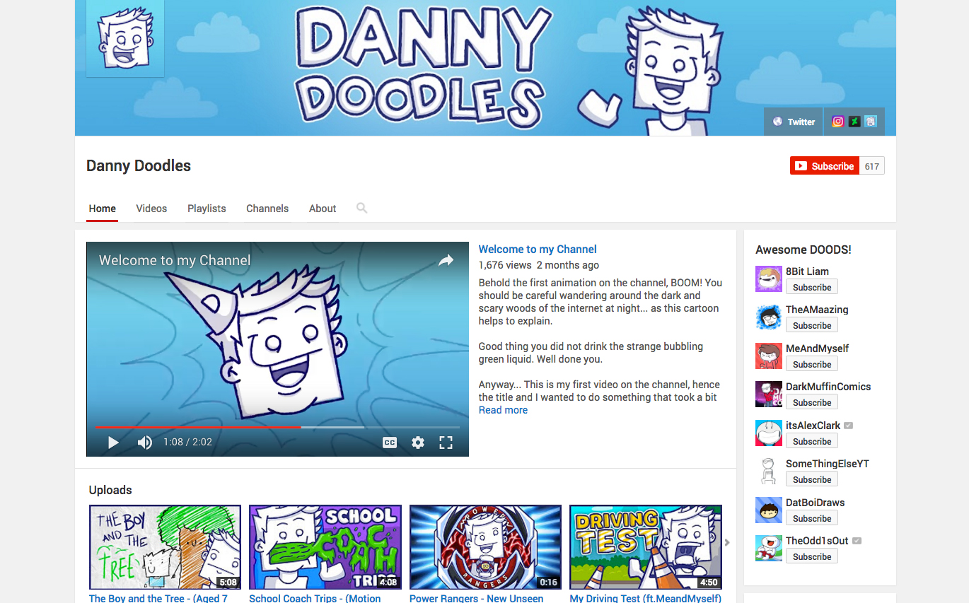 Animation/Animatics Storytelling Youtube Channel - student project