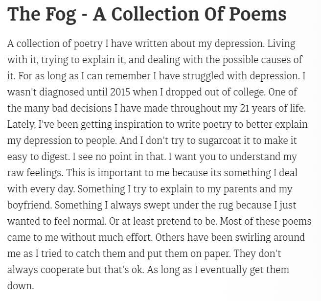 The Fog - student project