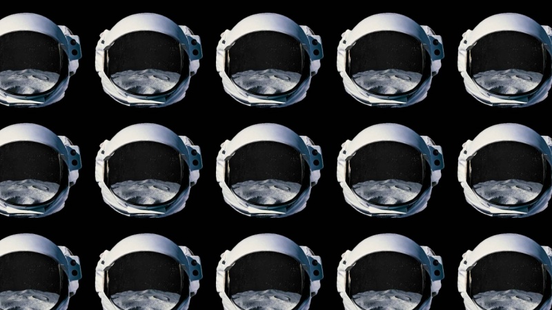 THREE MOVIE POSTERS FOR MOON