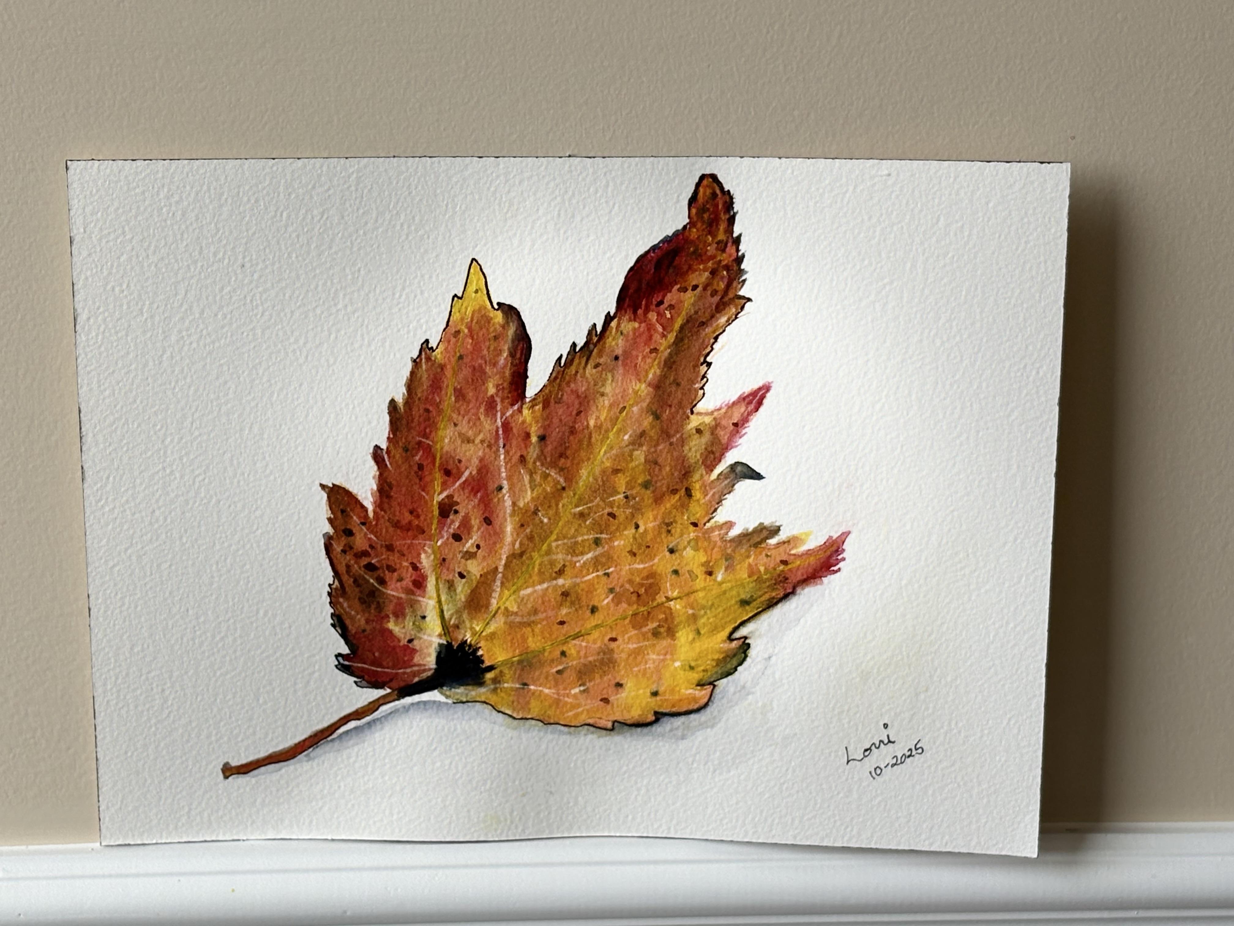 Autumn Leaf - student project