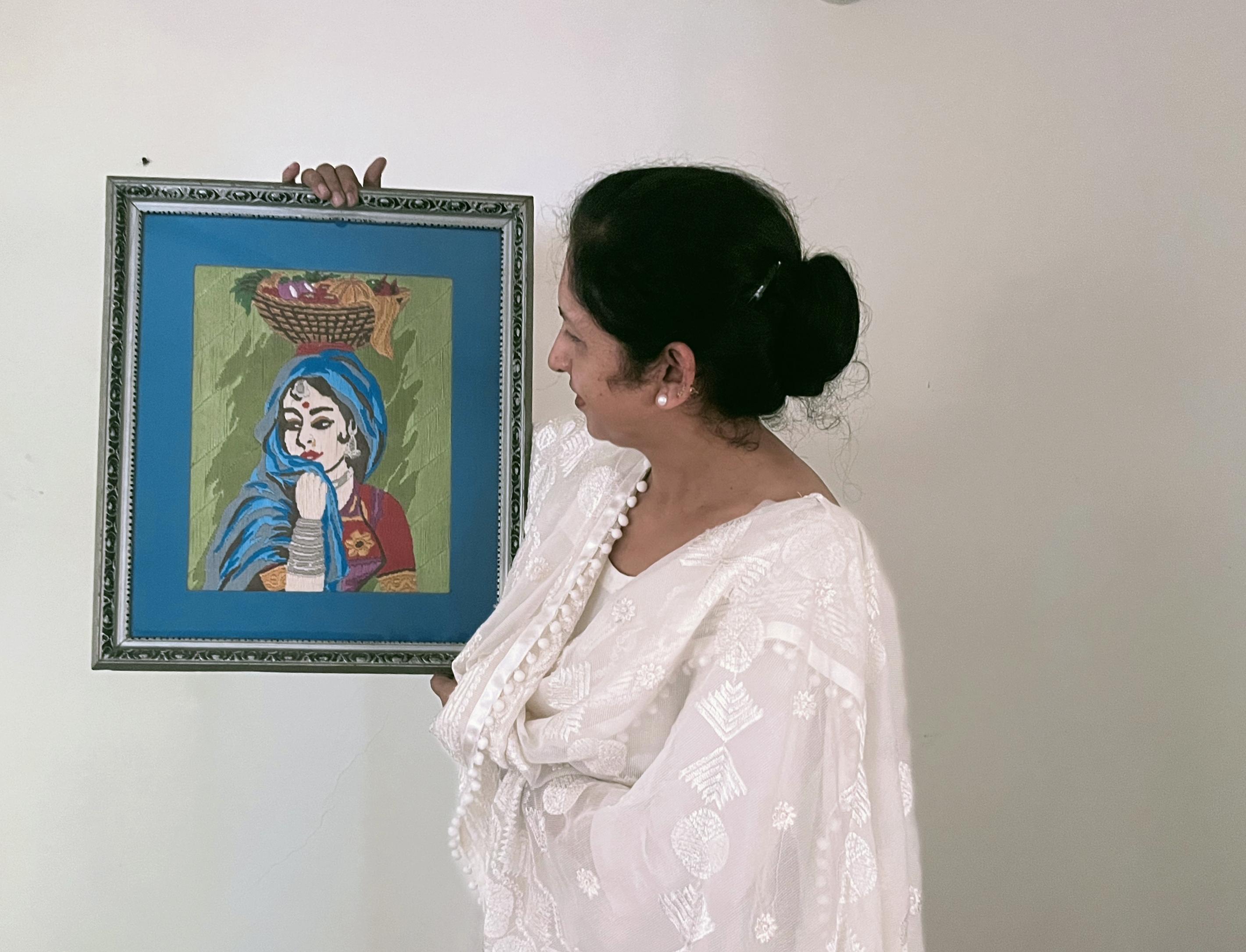 هنر وارلی روی زیرلیوانی