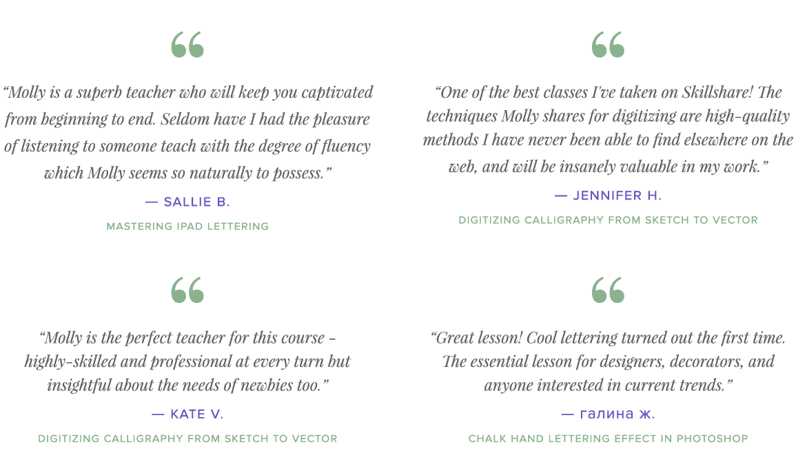 Molly Suber Thorpe Skillshare