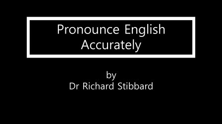 Pronounce English Accurately Dr Richard Stibbard Skillshare