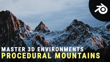 Create Realistic Looking Mountains in Blender | Yassine Larayedh |