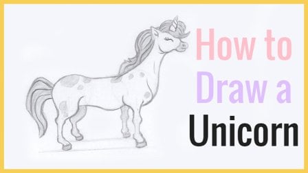 Como Desenhar UNICORNIO