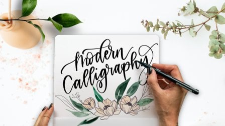 Beginner's Guide to Modern Brush Pen Calligraphy