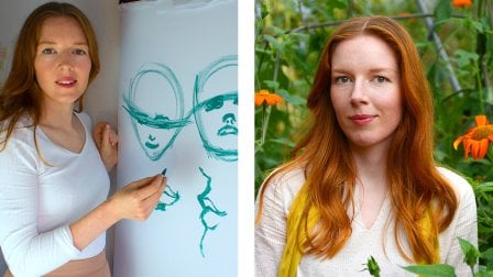 Learn To Draw Faces Like An Artist Goddess In Six Relaxing Sessions