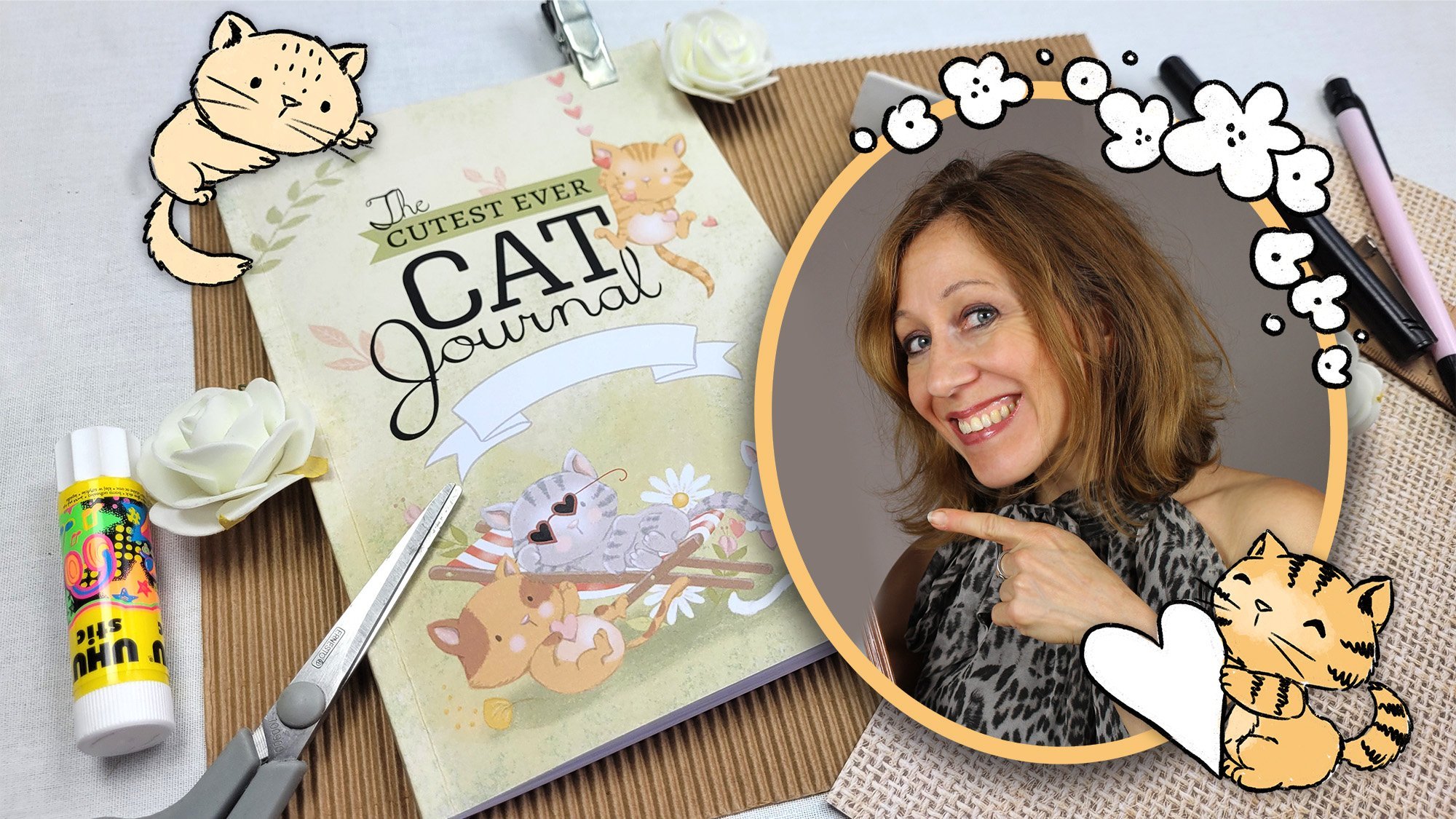 Draw And Create The Cutest Ever Cat Journal