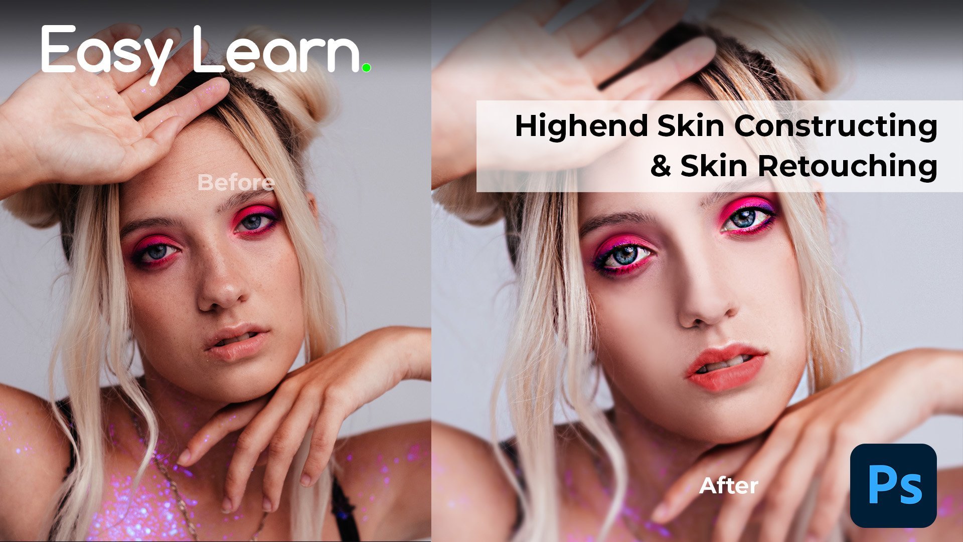 High End Skin Retouching And Sculpting Skin Face Photo Retouching