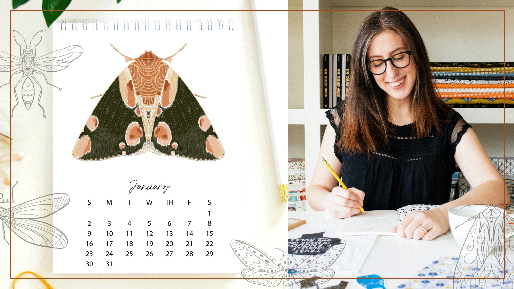 12 Day Art Challenge: Create An Illustrated Calendar in Procreate | Stacie  Bloomfield | Skillshare