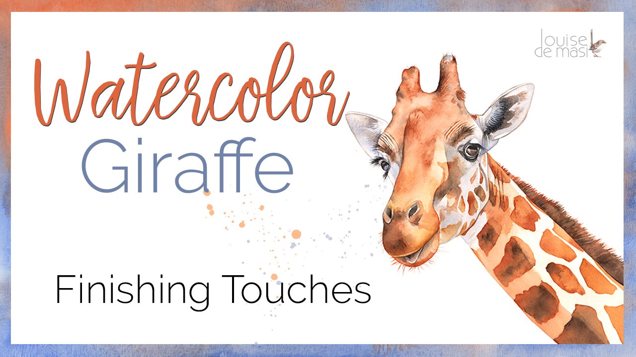 Download Watercolor Giraffe Louise De Masi Skillshare