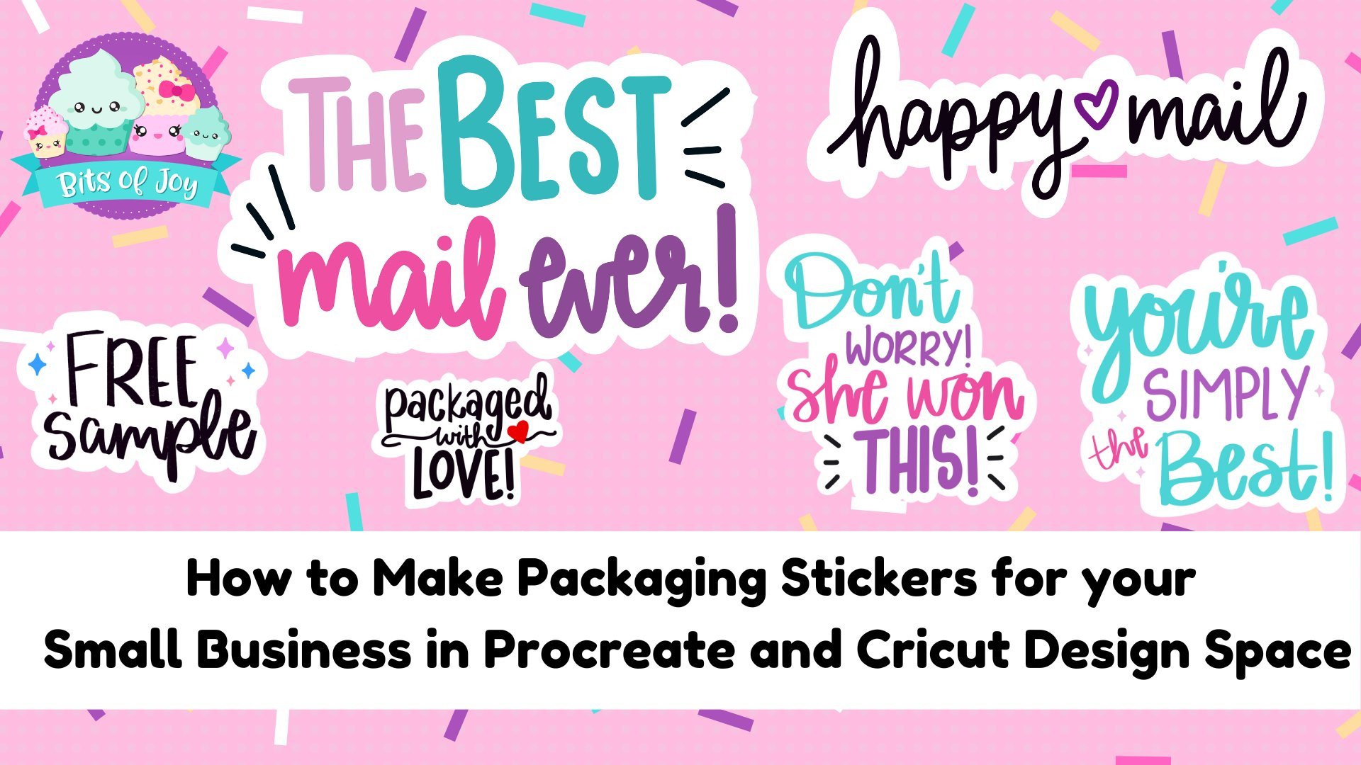 How to Make Packaging Stickers with Cricut - Making for a Living