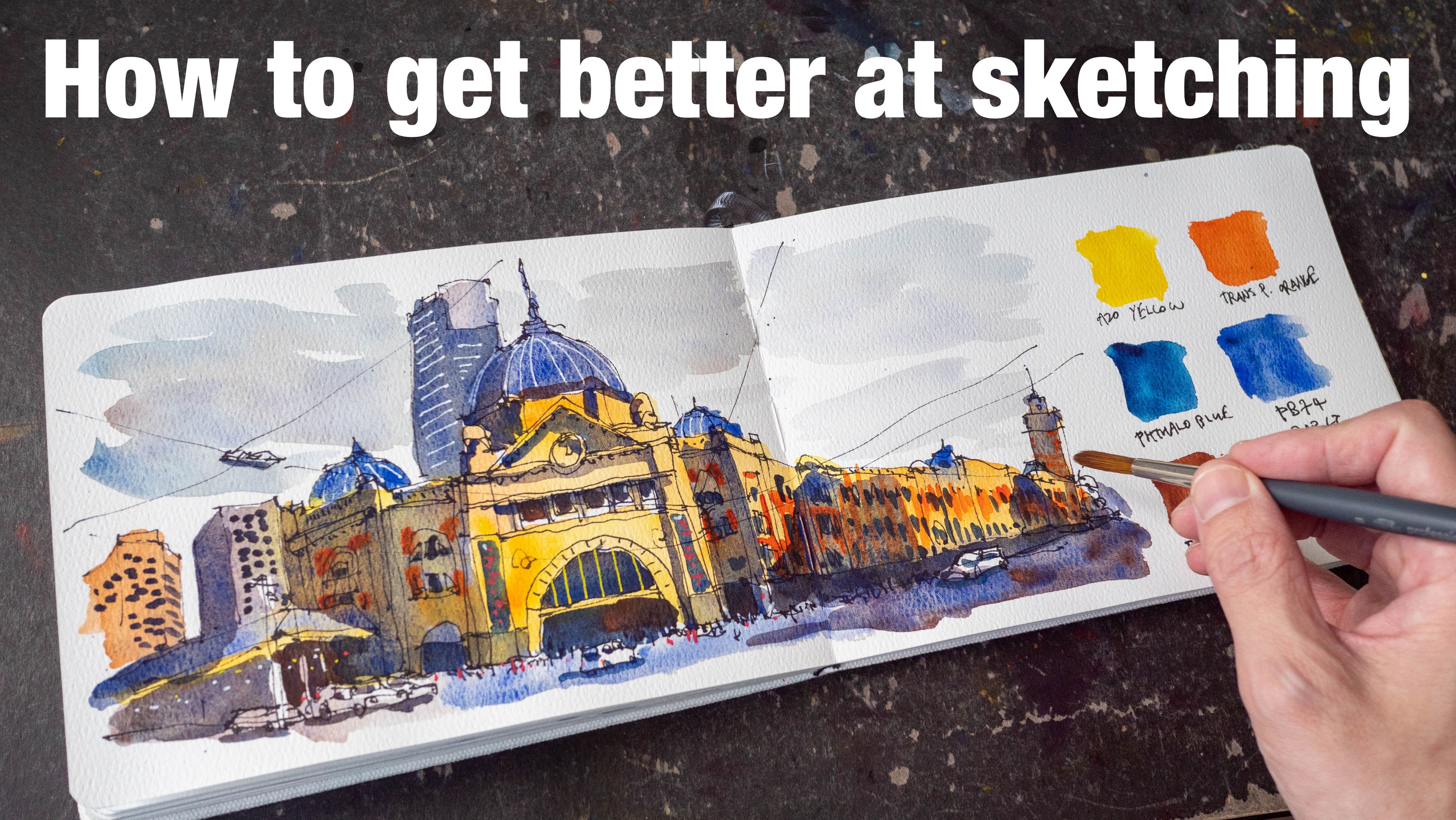 How to Get Better at Drawing (Sketchbooking 4), Teoh Yi Chie