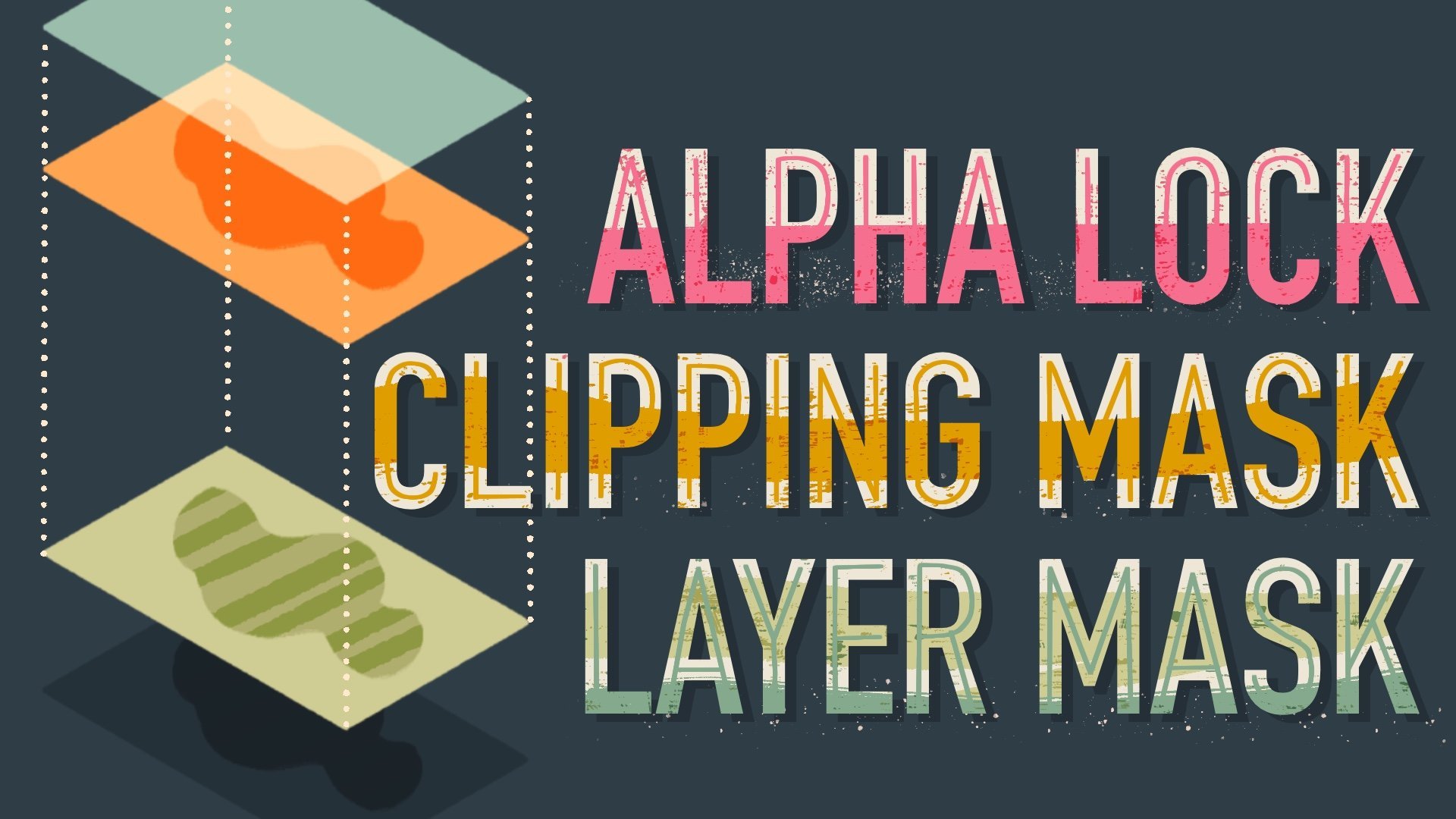 Alpha Lock Clipping Mask Layer Mask In Procreate And Photoshop Esther Nariyoshi Skillshare