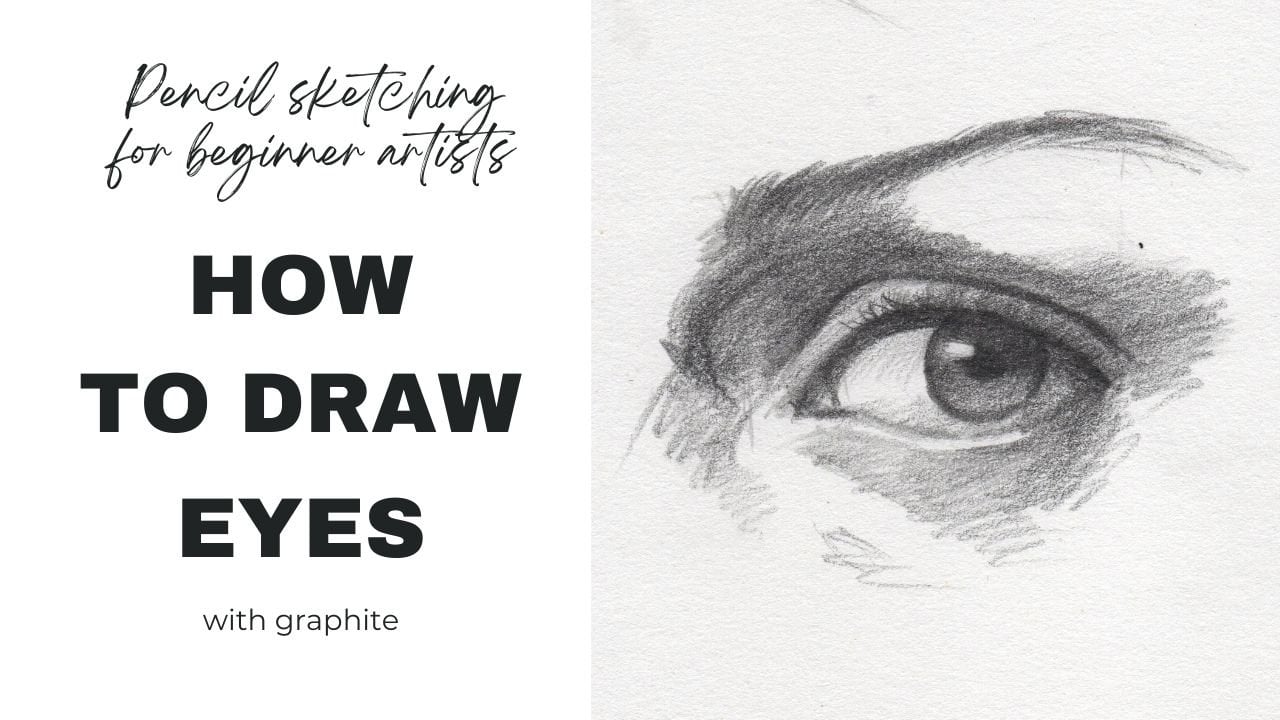 Como desenhar olhos - Masculino & Feminino (How to draw eyes