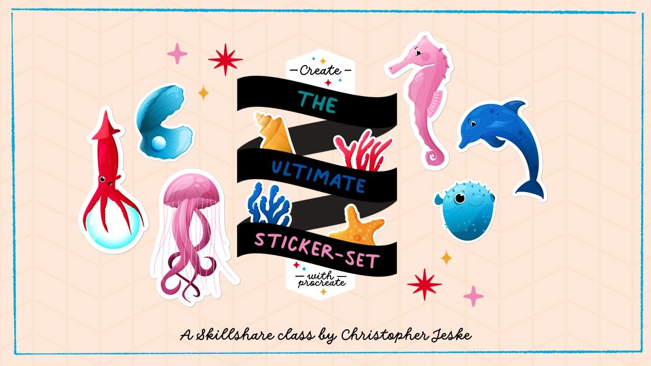 Create the Ultimate Sticker Set with Procreate, Christopher Jeske