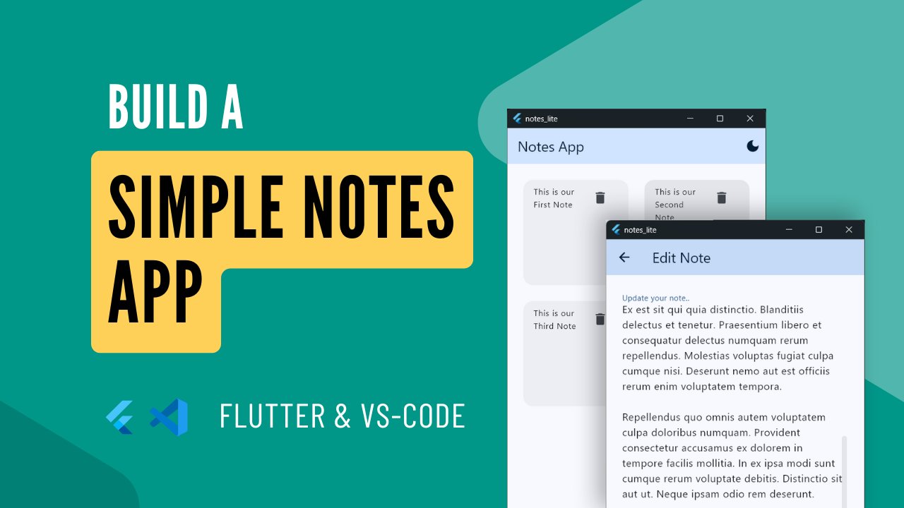 Créer une application de notes simple dans Flutter à partir de zéro ...
