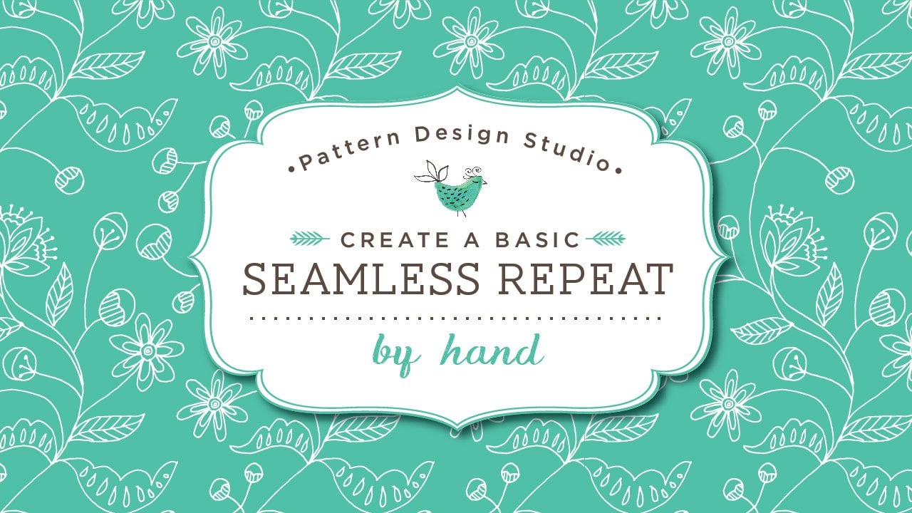 How to Create a Pattern Repeat by Hand - Pattern and Design