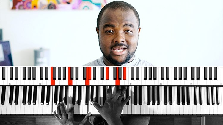 Curso completo de acordes de piano, Nível iniciante (Parte 1), Kingsley  B-Nkrumah