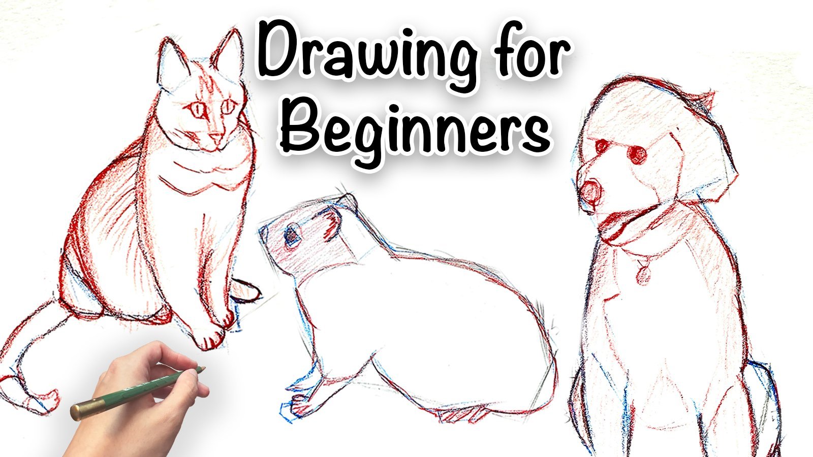 Learn How to Draw 1000 Things - The Big Drawing Book for Kids with Step by Step Instructions: Draw Cute Things Like Animals, People, Cars and