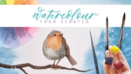 Learn Watercolor from Scratch: crash course for beginners