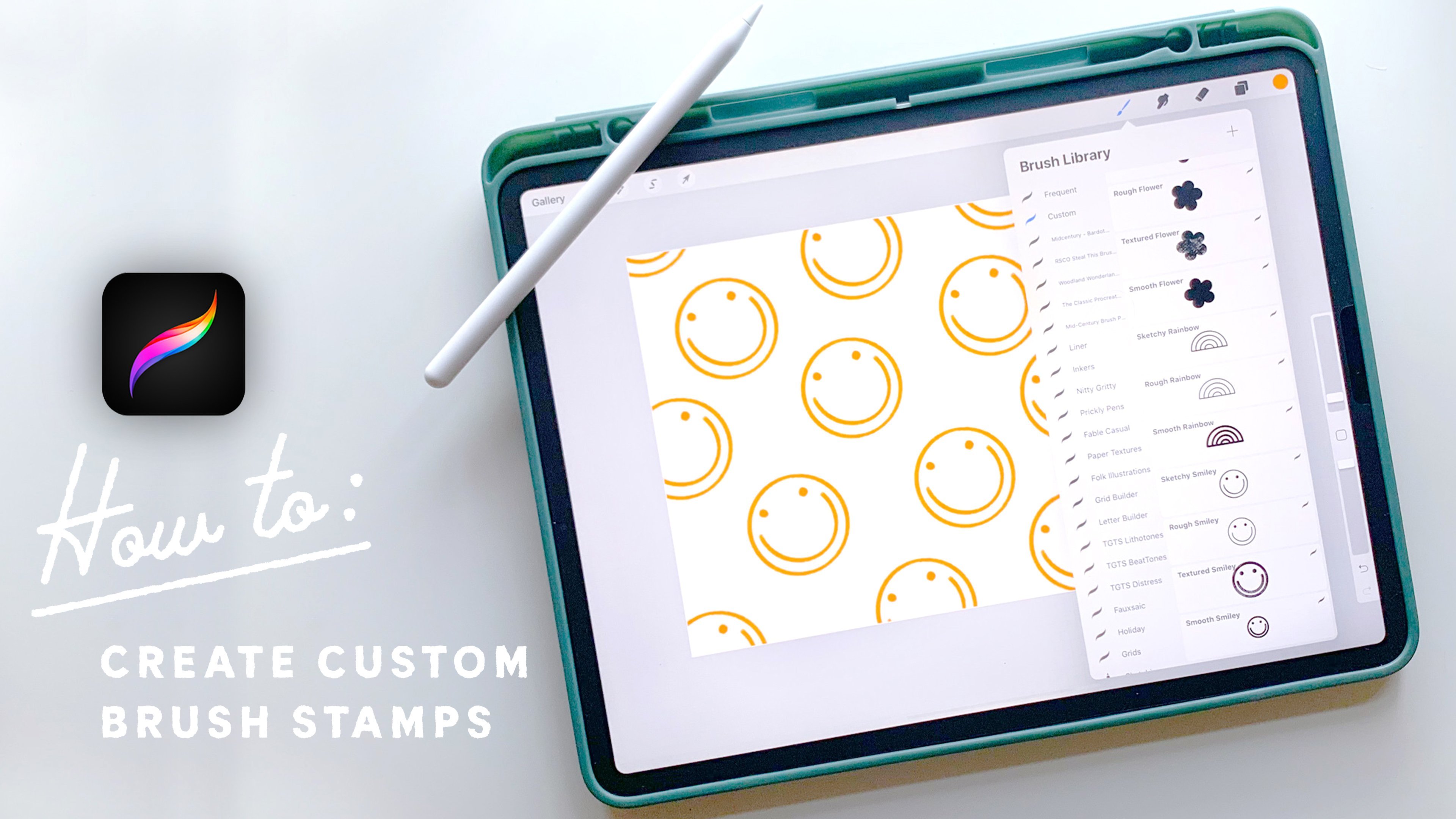 Create Custom Printed Rubber Stamps using Procreate 