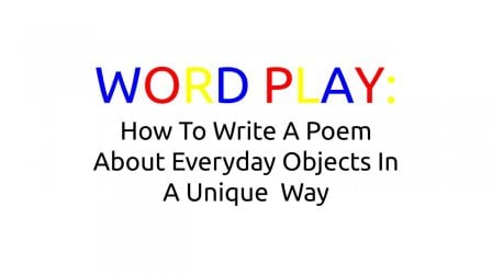 wordplay poems examples