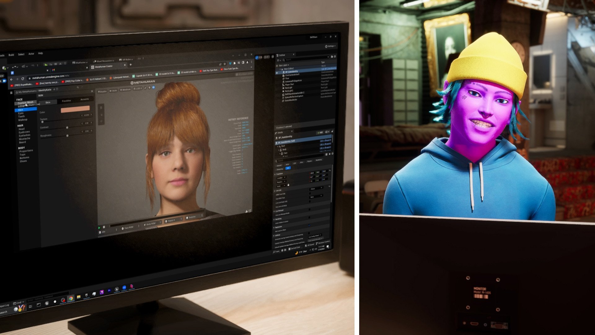 Gestalte deine virtuelle Persona: Erstelle einen VR-Avatar mit Unreal Engine